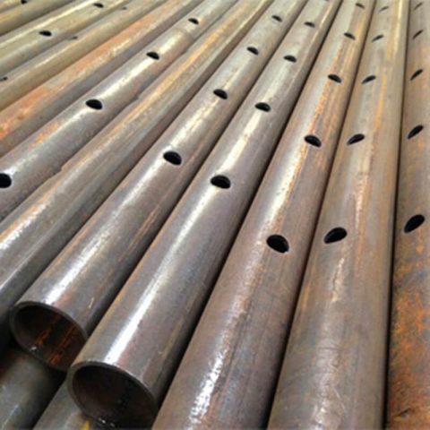 圆管自动冲孔机